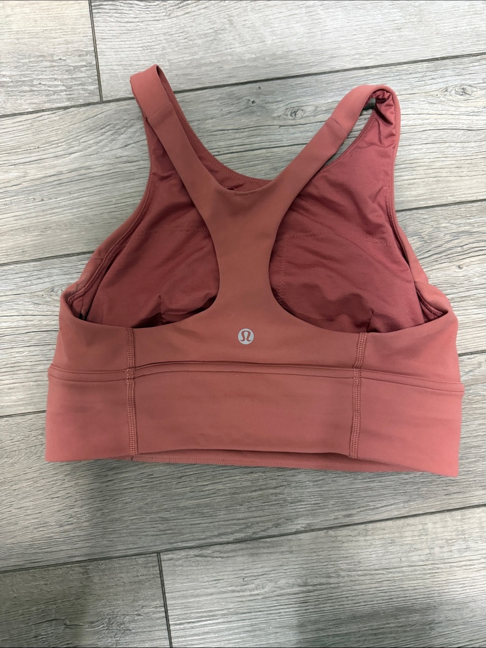 lululemon athletica Racerback Sports Bra - Rose Clay